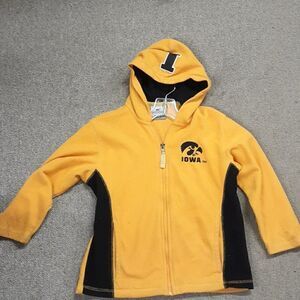 Hawkeyes Colosseum gold fleece sweatshirt size 5.